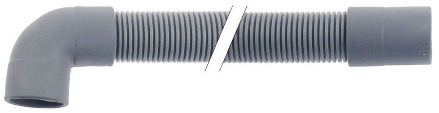 Furtun golire cu cot DN 24, L 1700mm, capat drept ø 28x34 mm, capat cot ø 28x34 mm - 518638