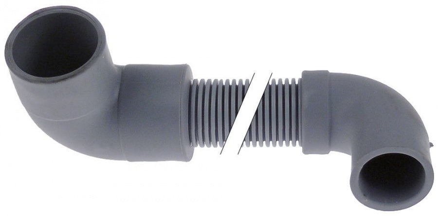 furtun de evacuare DN19 L 600mm îndoită ø interior 29/22mm