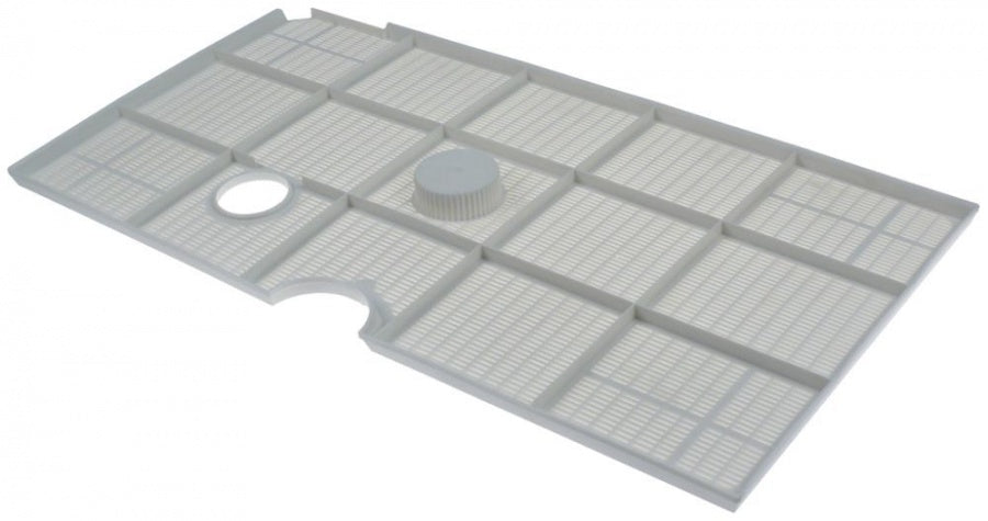 flat filter L 535mm W 285mm H 15mm with hole mounting pos. left