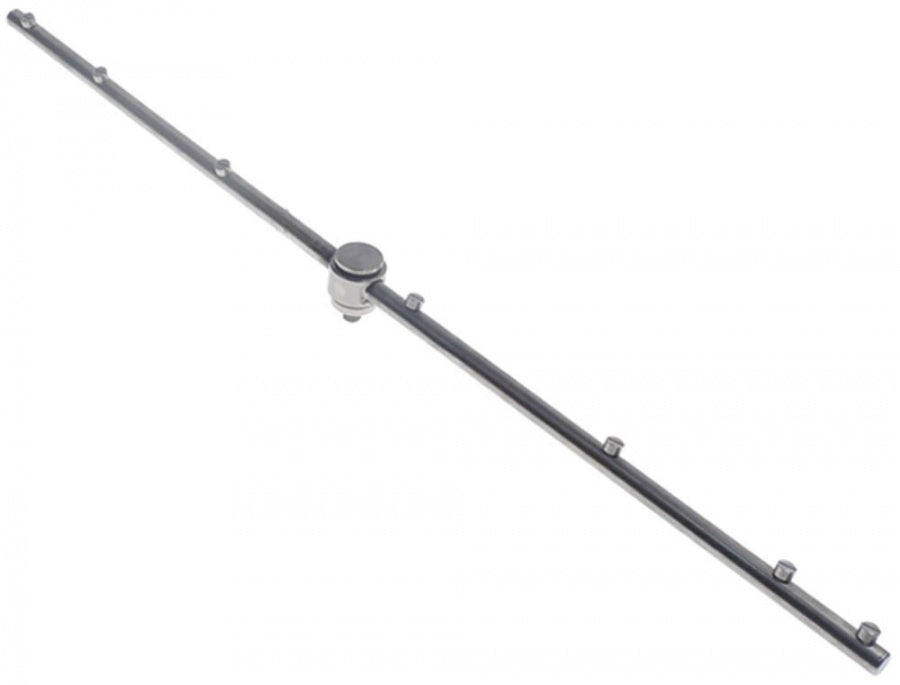 rinse arm L 665mm nozzles 7 mounting ø 12mm mounting pos. upper/lower W 29mm