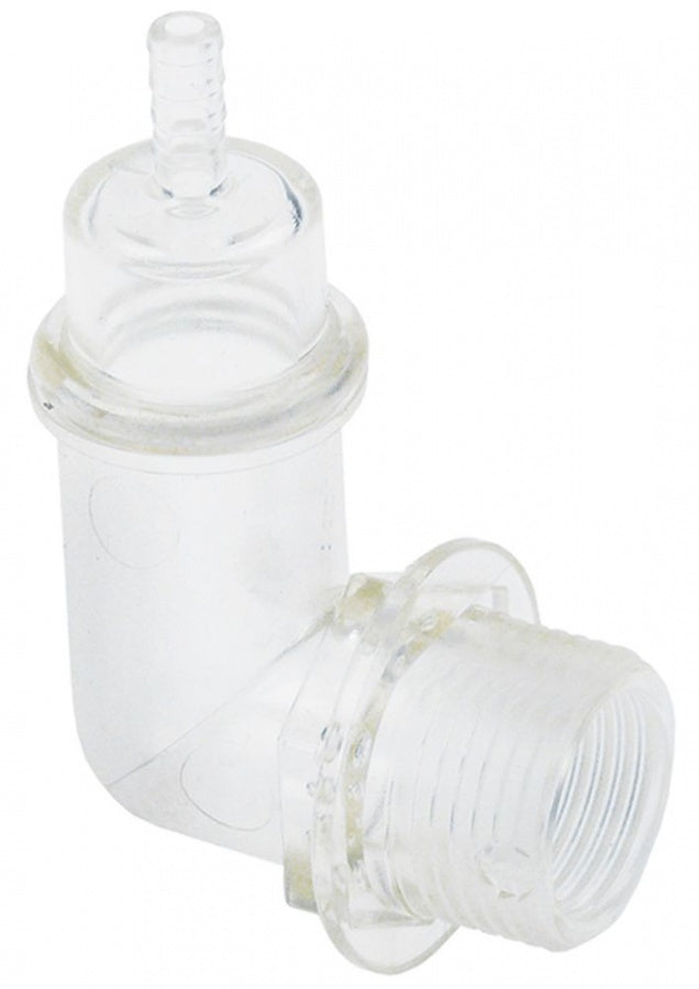 Camera de aer pentru presostat L 46 mm, H 72 mm, filet 3/4", racord furtun ø 5,5 mm, plastic - 519499