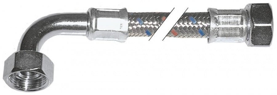 Furtun alimentare flexibil INOX, filet ¾, L 2500mm - Cod 520007