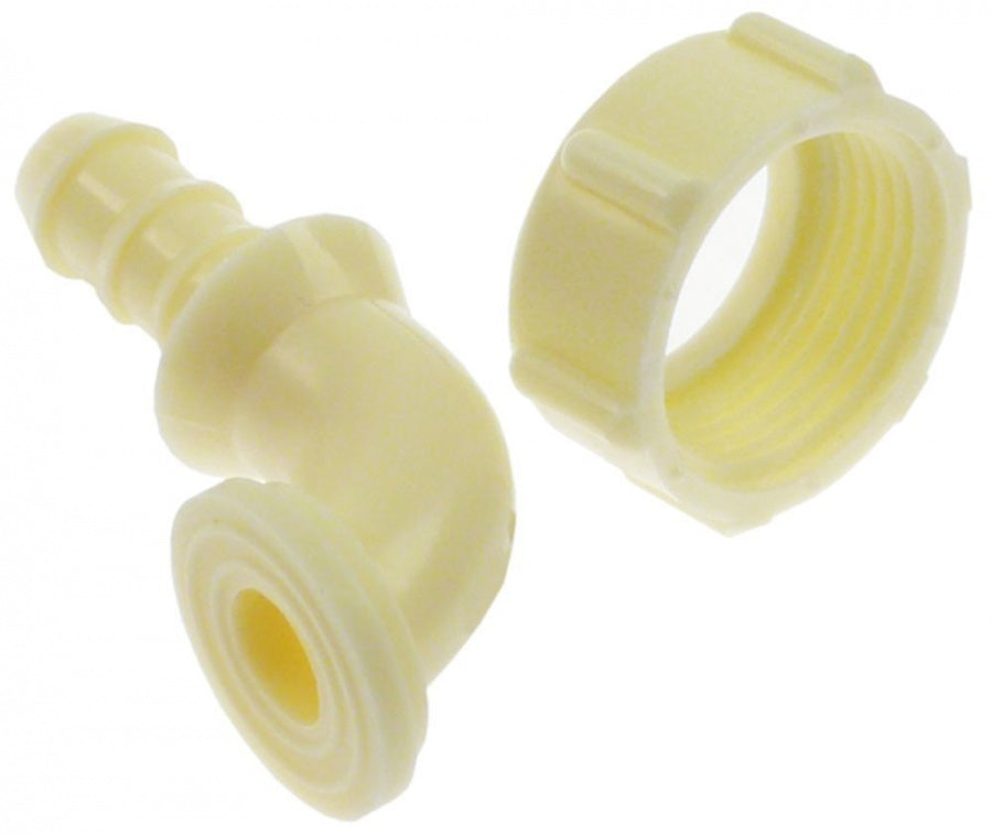 Racord cu cot pentru furtun, filet int  3/4", racord furtun ø 11 mm, 5 bucati - 520058