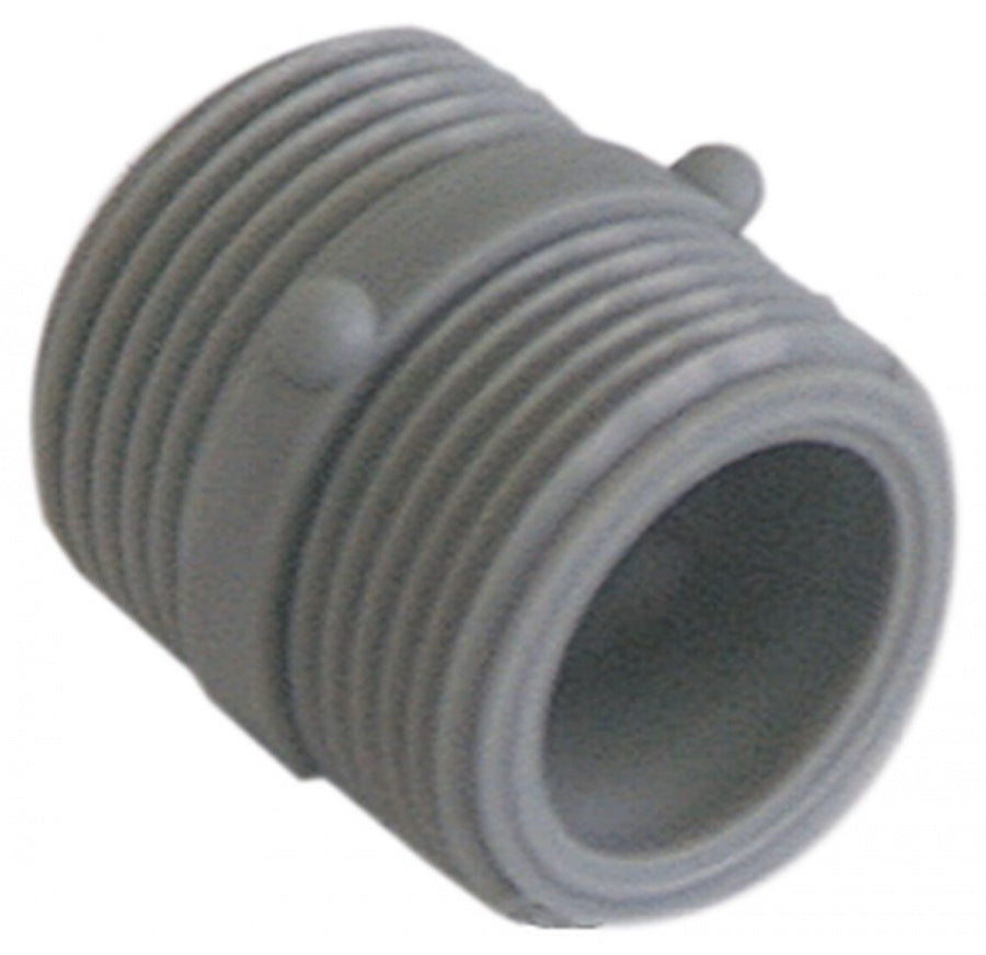 Niplu filetat 1/2" - 1/2", din plastic, 5 bucati - 520063