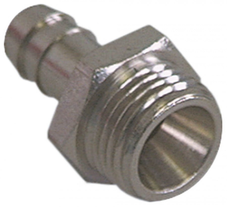 Racord pentru furtun 1/4" ø ștuț 9mm din alama cromata - 520199