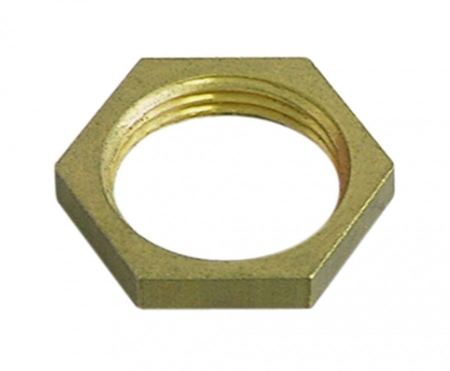 Piulita 1", grosime 6 mm, hexagon 47 mm, din alama - 520233