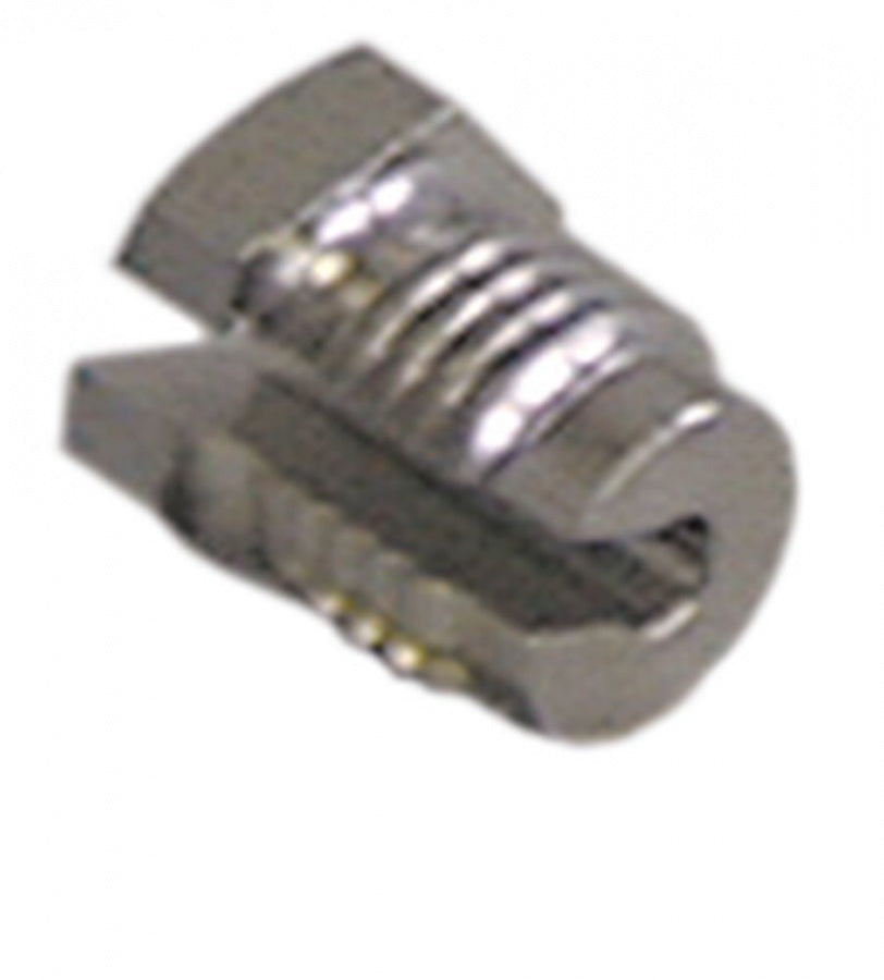 Niplu filetat cu fanta M10, 10 bucati, din alama cromata - 520244