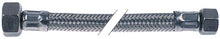 flex hose SS straight-straight, flat seat connections 3/8"-1/2" L 740 mm - 520459