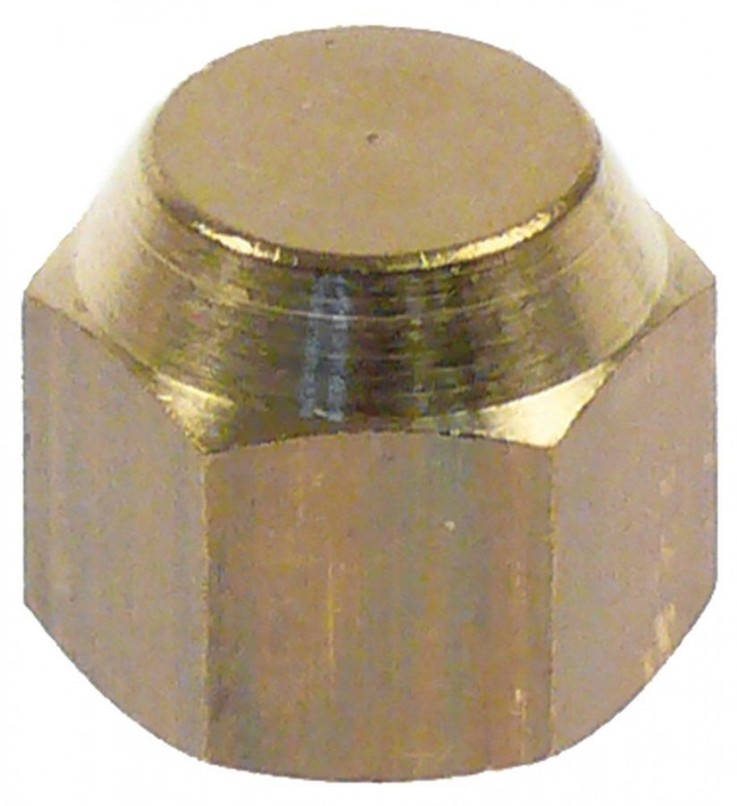 Capac din alama, cu filet 1/4", hexagon 16 mm - 520702