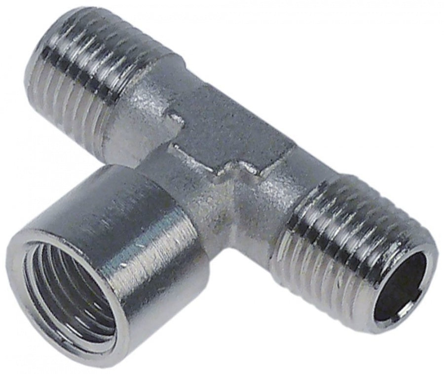 Racord T, 2 x filet ext 1/4"" + 1x filet int 1/4"" -  520801