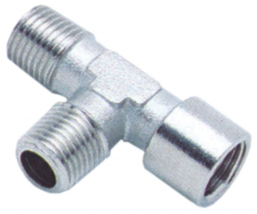 Racord T, 2x filet ext 1/8"+ 1x  filet int 1/8" - Cod 520804
