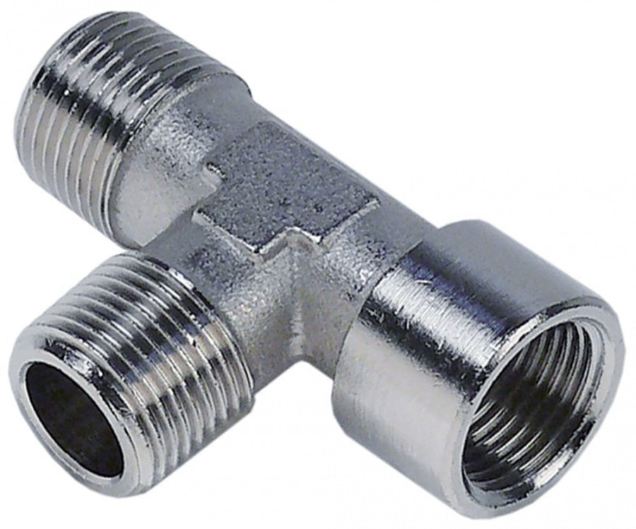 Racord T 3/8" 2 x ext, 1 x int - Cod 520806