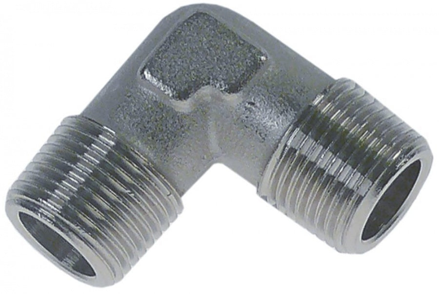 Cot 3/8"-3/8", tata-tata, din alama cromata - 520818