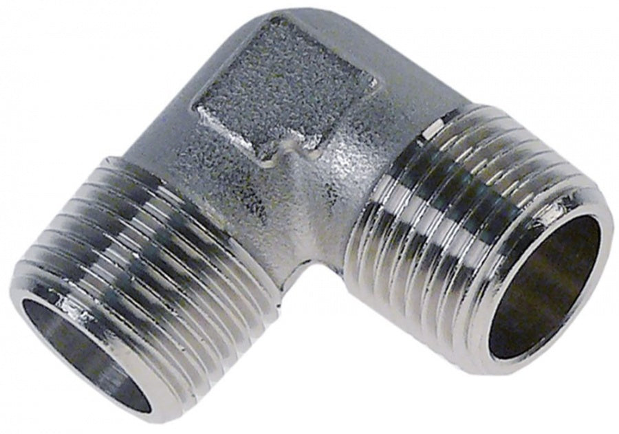 Cot 1/2"-1/2", tata-tata, din alama cromata - 520819