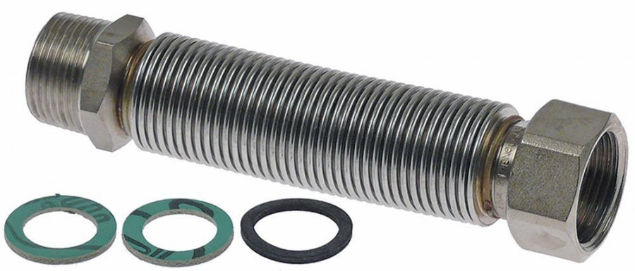 Racord de golire flexiblu L 135mm DI ø 18mm DE ø 27.5mm racord 3/4" FE - 3/4" FI - 520970