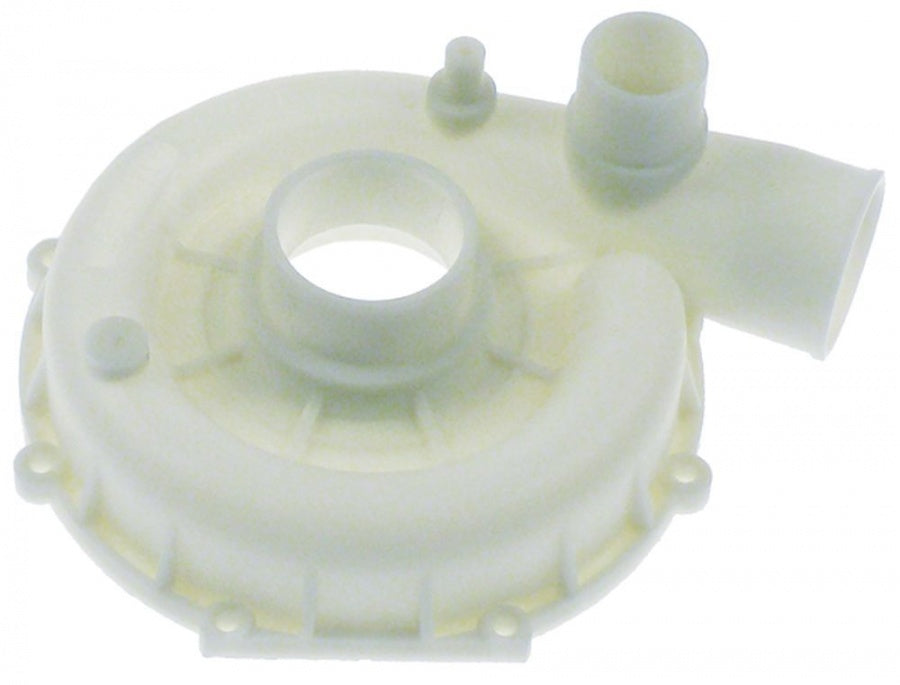 pump cover OLYMPIA inlet ø 50 mm outlet ø 48 mm pump type T15 turn direction right ø 170 mm