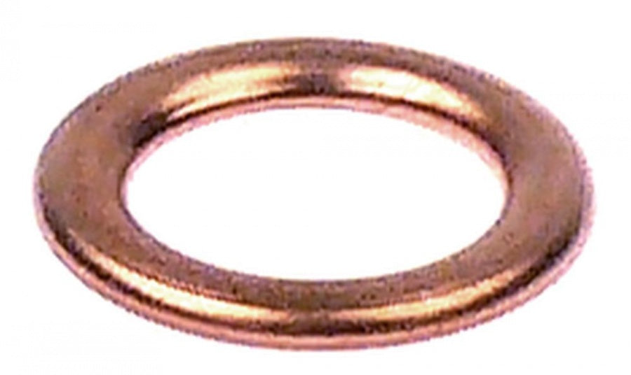gasket copper D1 ø 15,9mm D2 ø 10,3mm thickness 1,7mm for thread M10