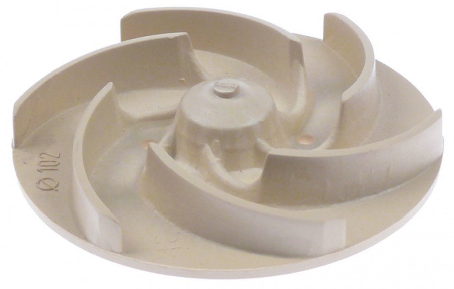 Rotor turbina pentru pompa ø 102 mm, H 18 mm, filet M10 stanga, cu 6 palete - 521262