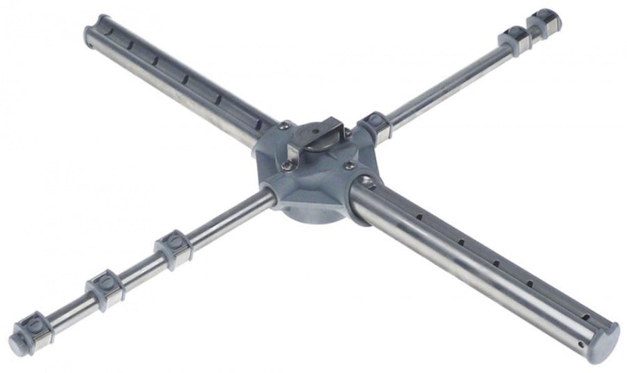 wash and rinse arm mounting pos. upper/lower wash arm L 455mm rinse arm L 460mm w. jets 12