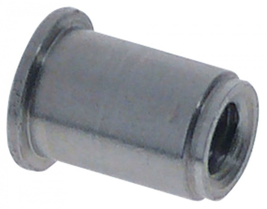 threaded bush for tie bar L 12mm D1 ø 9,6mm D2 ø 7,75mm