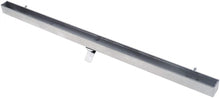 drip rail pluggable for door L 549mm metal W 24mm H 25mm