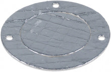 gasket ID ø 70mm ceramic fibre with aluminium foil thickness 2,5mm hole ø 7mm hole distance 70mm