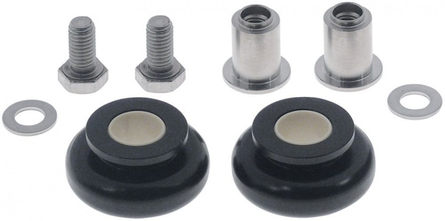 roller set ø 40mm H 19mm for hood guide hole ø 14mm