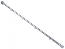 Rinse arm mounting pos. upper/lower L 590mm nozzles 4 complete with nozzle 1/2" ø 12mm - 524538
