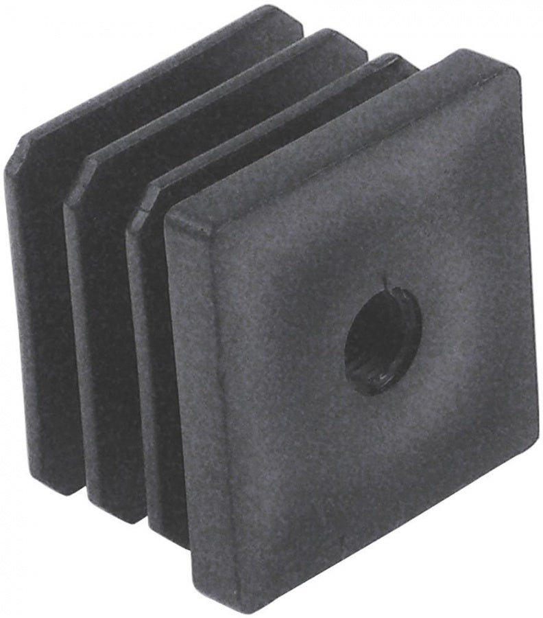 plug for equipment foot 38x38mm H 29mm plastic