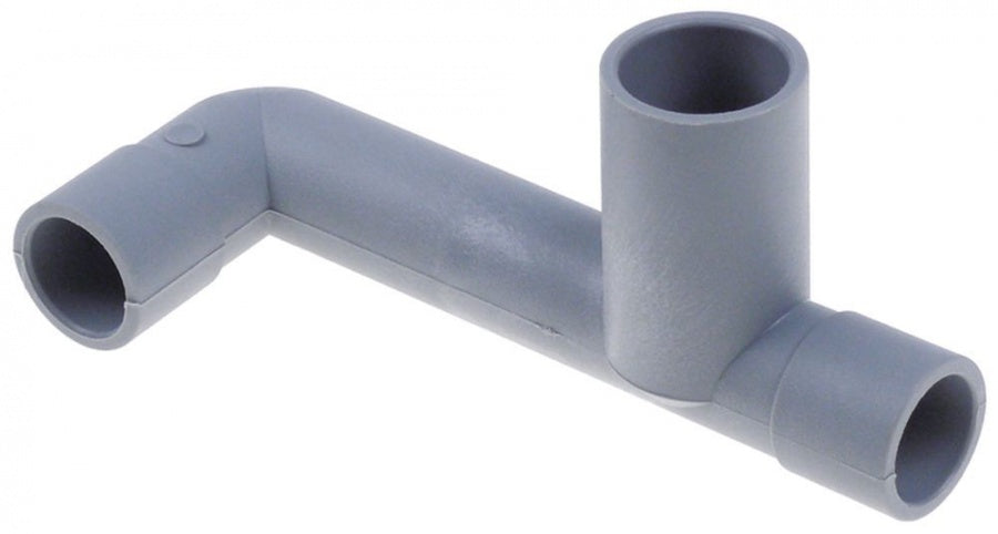 wash pipe L 143mm plastic