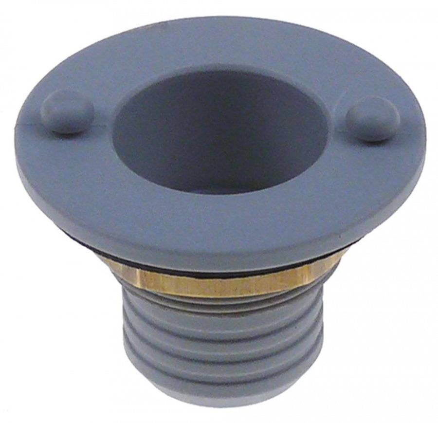drain fitting complete thread M36x1.5 ED ø 60 mm H 42 mm ID ø 30 mm hose ø 30 mm