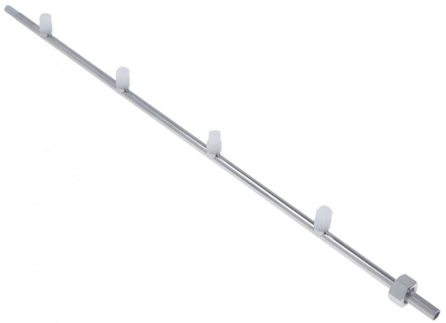 rinse arm mounting pos. upper L 610mm nozzles 4 complete with nozzle M9x1,25
