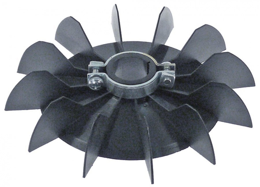 fan wheel ø 160mm W 30mm shaft intake ø 24mm plastic vanes 12 - 524676
