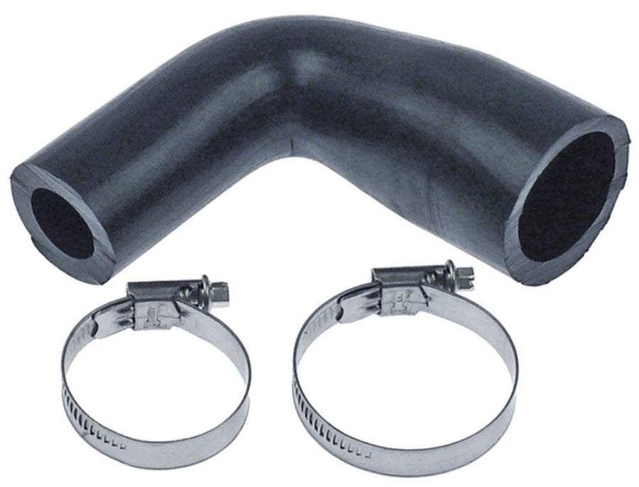 formed hose end piece A ext. ø 58mm end piece A int. ø 44mm AD2 ø 44mm