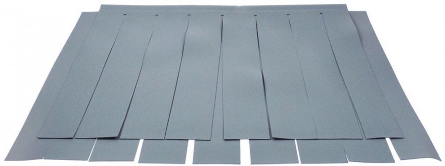 curtain W 620mm H 500mm plastic thickness 1,4mm for dishwasher