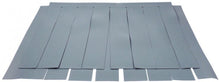 curtain W 620mm H 500mm plastic thickness 1,4mm for dishwasher
