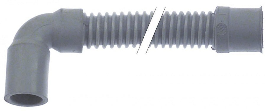 Furtun golire  DN 20, L 720 mm, drept ø int. 22 mm, ø ext 28 mm, cot  ø int. 22 mm - 524819