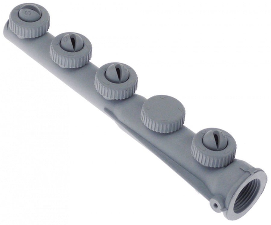 wash arm L 220mm nozzles 4 ¾" mounting pos. bottom grey