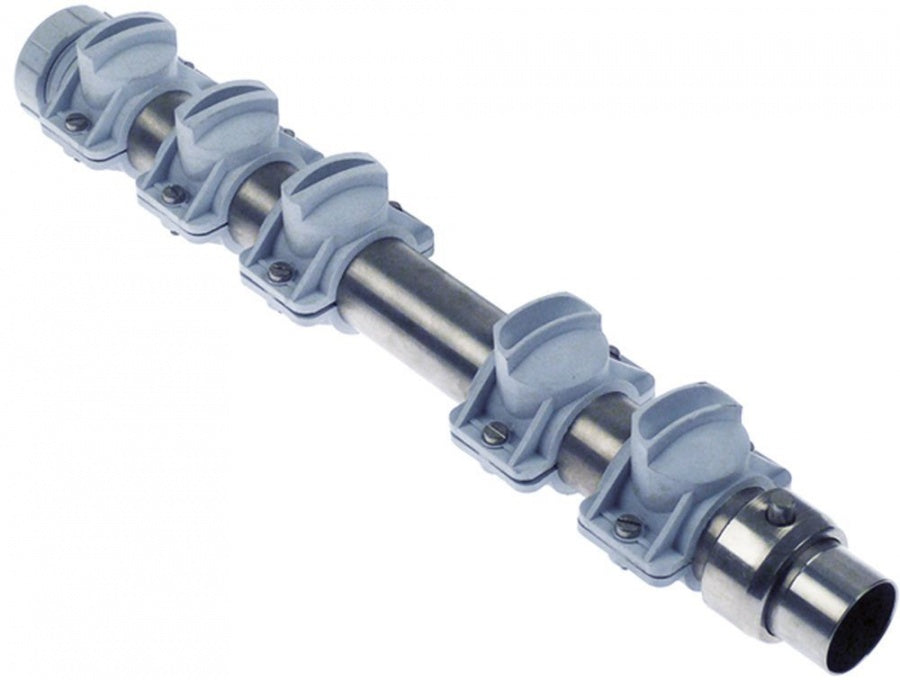 wash arm mounting pos. bottom right L 410mm nozzles 5 mounting ø 35mm