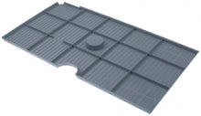 flat filter for dishwasher H 15mm L 540mm W 288mm without hole plastic mounting pos. left