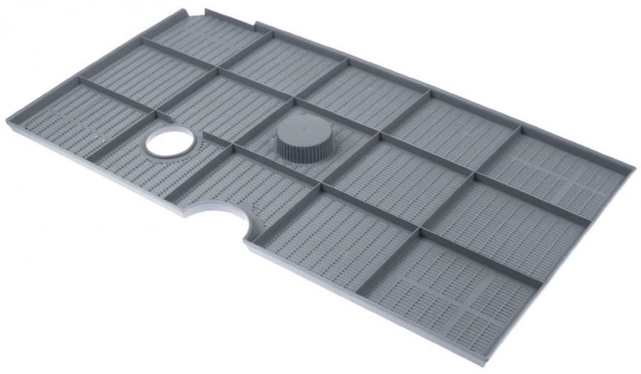 filtru plat pentru mașină de spălat vase Î 15mm L 540mm L 288mm cu gaură plastic PM dreapta