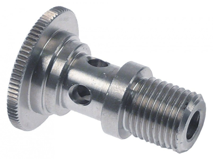 Rinse arm shaft mounting pos. upper/lower ø 27mm H 37mm 1/4" thread length 13,5mm - 524972