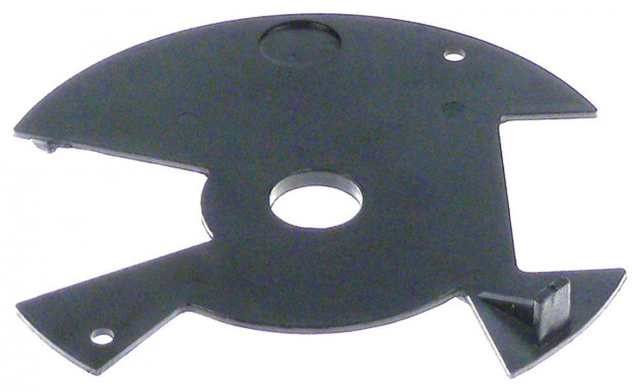 cover plate mounting pos. bottom ø 117mm plastic