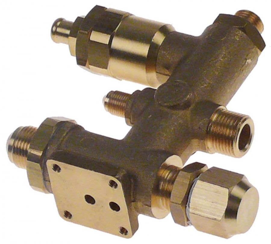 intake valve with expansion valve inlet 3/8" outlet 3/8"-1/8"