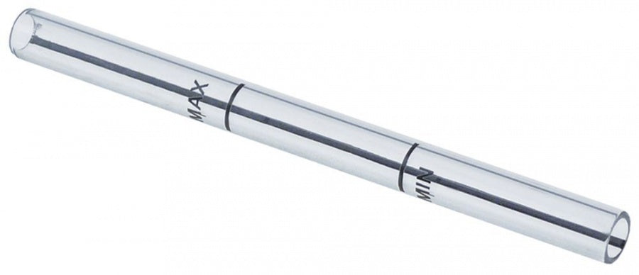 water level tube ø 11mm H 140mm ID ø 8mm marking Min/Max blue
