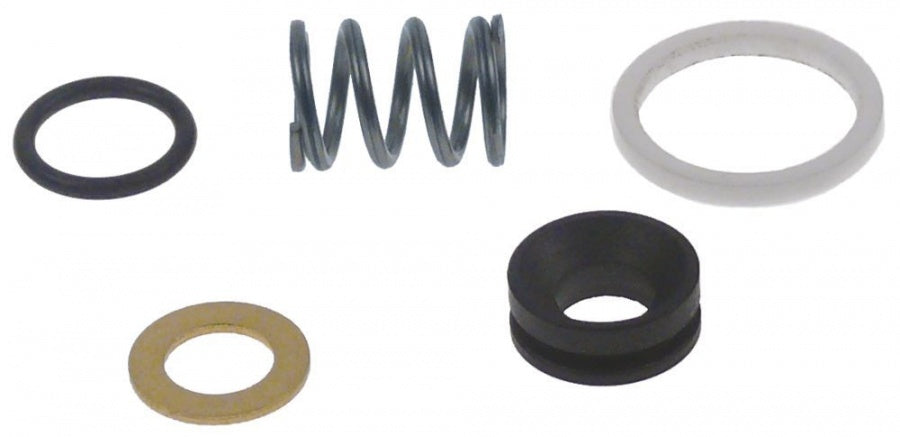 set for steam pipe bush, spring, gasket, O-ring, disc