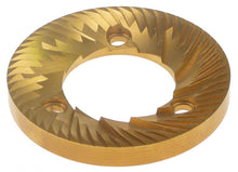 grinding burrs pair turn direction right D1 ø 74mm ID ø 37,7mm H 9mm tooth spacing 3,8mm hole ø 6mm