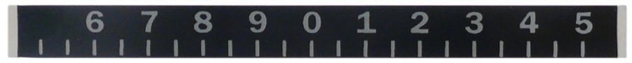 sticker for setting ring L 89mm W 8mm scale