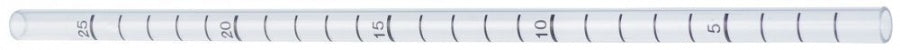 water level tube ED ø 10,4mm ID ø 8,2mm H 305mm marking 5-25 for ANIMO