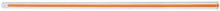 water level tube ED ø 10,4 mm ID ø 8,2 mm H 366 mm orange for ANIMO